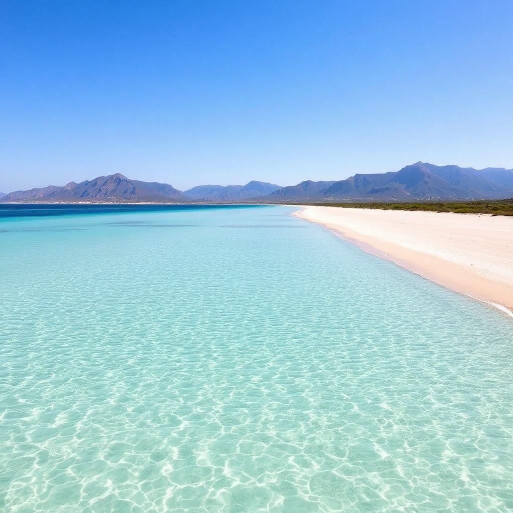 The huge, shallow sweep of Alcudia Bay — still warm and calm in late October.